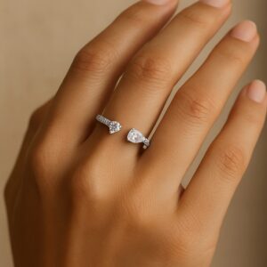 Duo Sparkle Ring