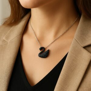 Black Swan Necklace