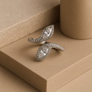 Serpentine Sparkle Ring